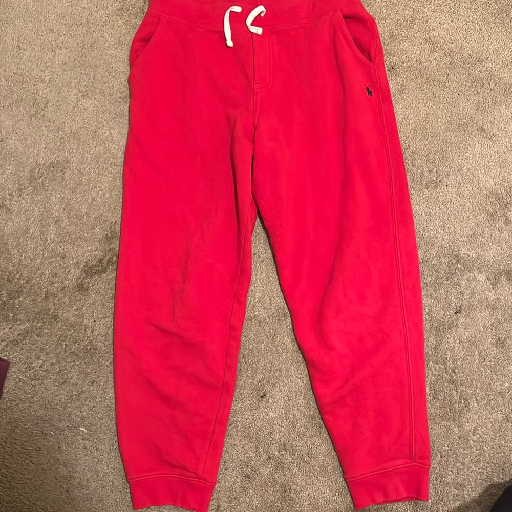 Red Polo Ralph Lauren polo sweats boy xl
